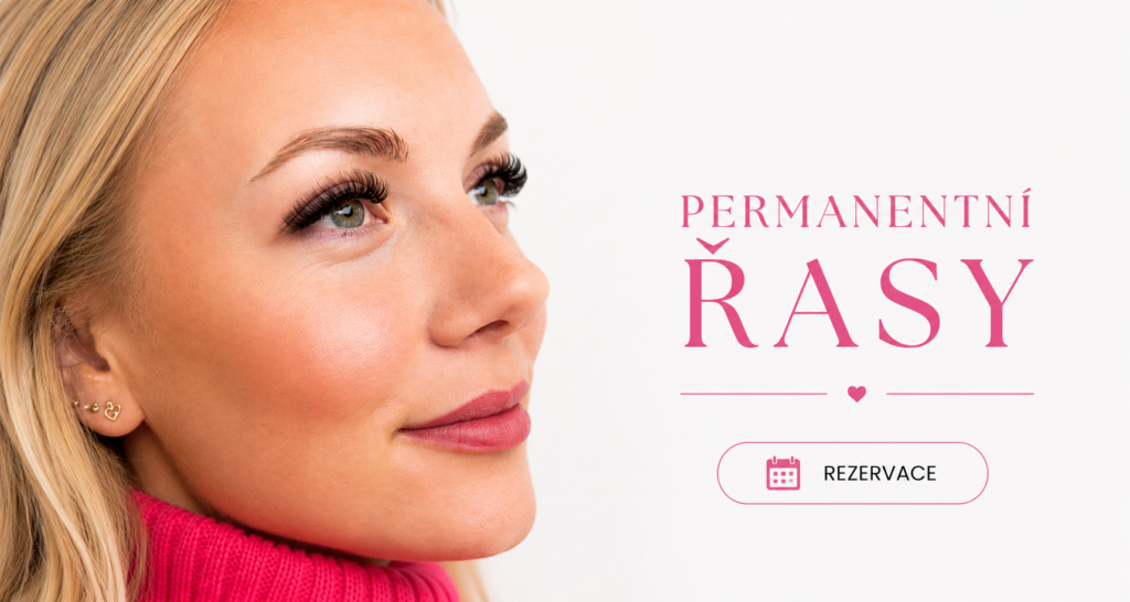 Permanentní řasy - prodloužení řas metodou 1:1 a volume lashes | Hey Beauty Liberec
