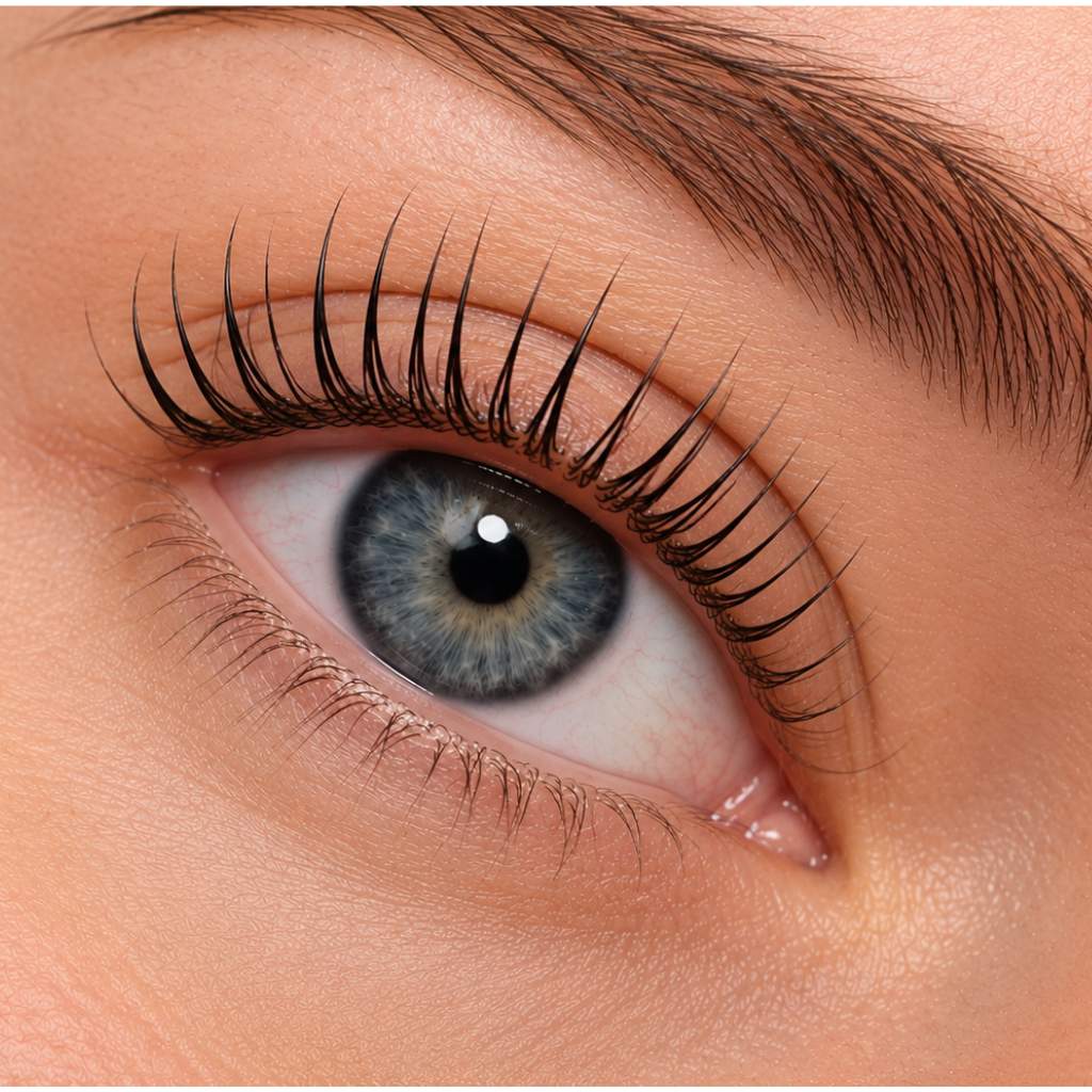 Lash lifting Liberec - přirozeně natočené řasy